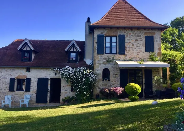 펜션 Avec Piscine Béduer